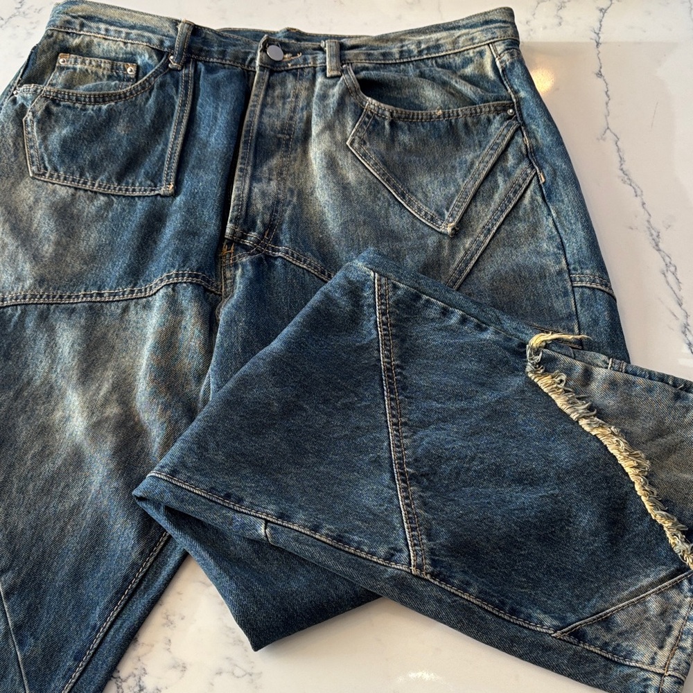 MNML Distressed Streetware Baggy Demin